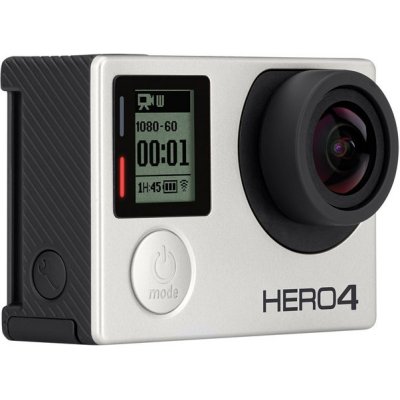  GoPro Hero 4 Silver (3840  2160  (Ultra HD 4K), 15 /, 12 , Wi-Fi, BT) [CHD