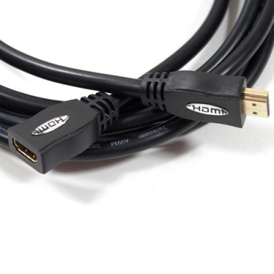   HDMI (M) -) HDMI (F), 3.0m, Telecom (VHD6105D-3M), V1.4b,  