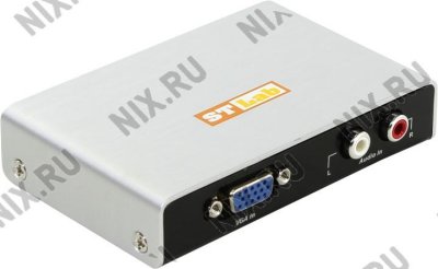  ST-Lab (M-450) VGA to HDMI Converter (VGA(15F)+2xRCA--)HDMI 19F) + ..