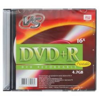  DVD+R 4,7 GB 16x SlimCase (5 ) VS