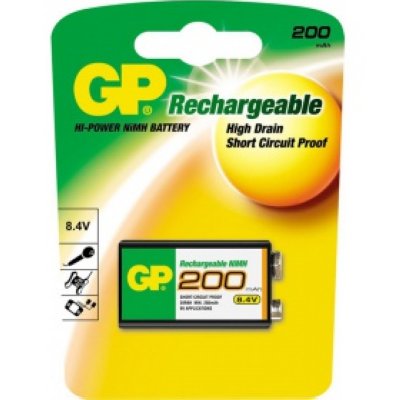  GP (9V, NiMH, 200mAh, 1 )