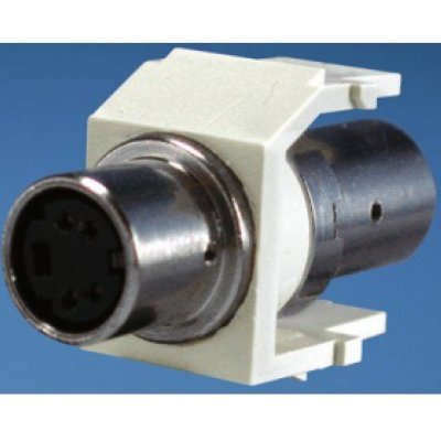 Panduit NKSVCIW Netkey  Keystone Jack   S-Video,  