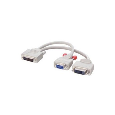  DELL 920302-02L Splitter cable DVI-I to 1 DVI and 1 VGA