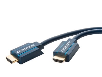   ClickTronic HDMI Ethernet Casual HD/4K/3D-TV 1m 70301