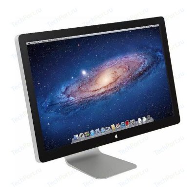  27" Apple Thunderbolt Display Silver-Black (IPS, LED, LCD, Wide, 2560x1440, 12 ms, 178/178
