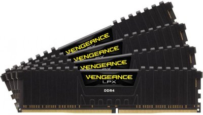   32Gb (4x8Gb) PC4-21300 2666MHz DDR4 DIMM Corsair CMK32GX4M4A2666C16 unbuffered Re