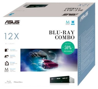   BluRay Combo ASUS BC-12D2HT Black