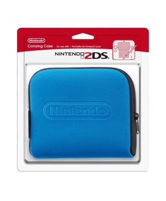 Nintendo    2DS Pouch (Black + Blue)