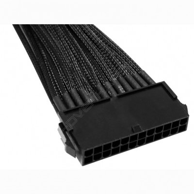 NZXT Single Sleeved M/B 24-Pin -Black