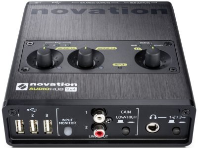 MIDI- Novation Audiohub 2x4