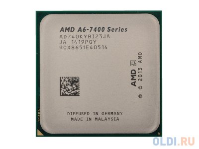  AMD A6 7400-K OEM Socket FM2+ (AD740KYBI23JA)