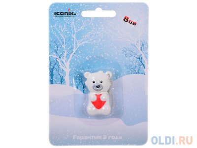   8GB USB Drive (USB 2.0) ICONIK   