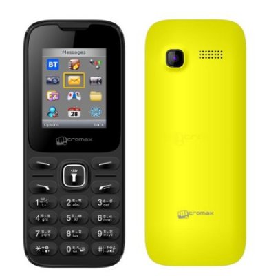   Micromax X401 Yellow