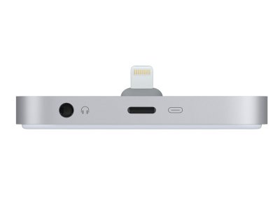 - Apple Dock  iPhone Lightning Spa  e Gray ML8H2ZM/A