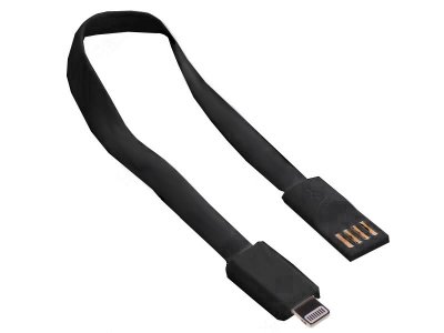   DEXP 8 pin - USB 0.22m Black U8BF022