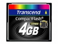 4Gb   CompactFlash (CF) TRANSCEND(TS4GCF300)  300x