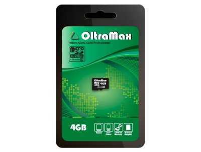   MICROSDHC OLTRAMAX 4GB CL4