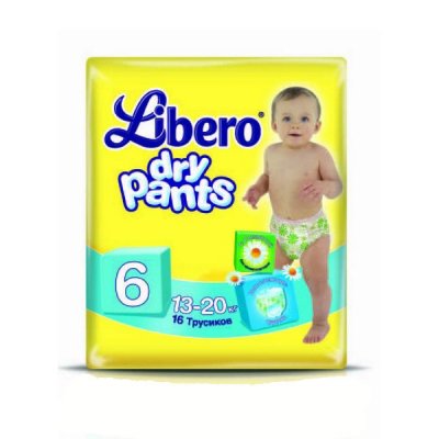 Libero  -  "Dry Pants" Mini Pack 13-20  XL (16 ) 7322540538779