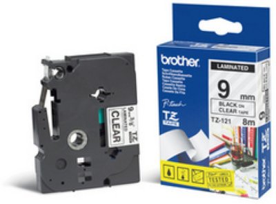 TZ-211   Brother (Black on White) Labeling Tape (TZ 211)