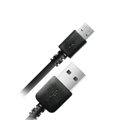   BB USB - microUSB 002-001 1m Black 08986