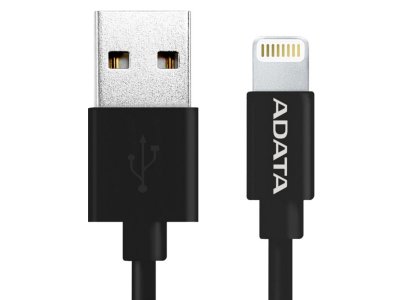   A-Data Lightning to USB 1m AMFIPL-100CM-CBK Black