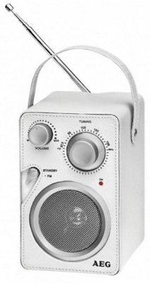  AEG MR 4144 white Aux-In