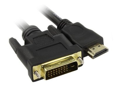  HDMI to DVI-D (19M -25M) 1.8 , TV-COM (LCG135E-1.8M)