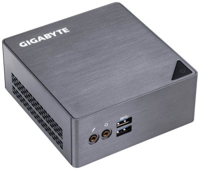  Gigabyte GB-BSi3H-6100, Core i3-6100U 2300 Mhz, 2 DDR3L SO-DIMM 0Gb, 2.5" SATA 6Gb/s, M.2 0Gb