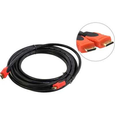   VCOM Mini HDMI 19M 5m VHD6210D-5MB