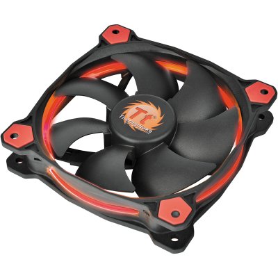   A120 mm, Thermaltake CL-F038-PL12RE-A, Riing 12 LED Red +LNC