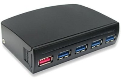 USB- Speed Dragon UU303C Black (5xUSB3.0)