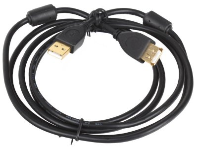   USB 2.0 A (M) - A (F), 1.8 , Konoos KC-USB2-AMAF-1.8
