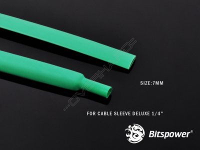  Bitspower Heat-Shrinkable Tube-7MM, Green