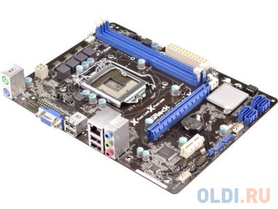 .  ASRock H61M-VG4 (S1155, iH61, 2*DDR3, PCI-E16x, SVGA, SATA, GB Lan, mATX, OEM)