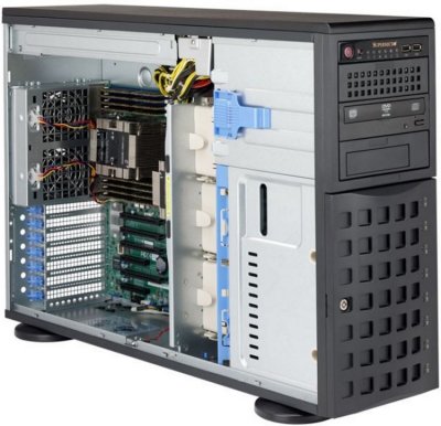   Supermicro SYS-1028R-WTRT (LGA2011-3, C612, WIO,SVGA, SATA RAID,10xHS SAS/SATA,