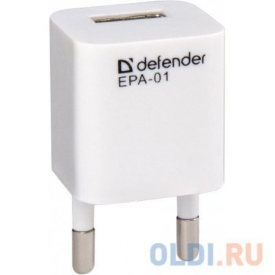    DEFENDER EPA-01 1  USB, 5V/1A, PB