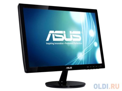  18.5" ASUS VS197DE Black LED, 1366x768, 5ms, 200 cd/m2, ASCR 50M:1, D-Sub