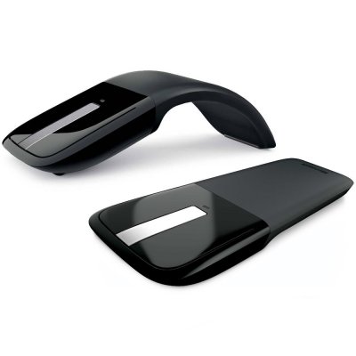 (RVF-00056)  Microsoft Wireless Arc Touch Mouse USB Black Retail New