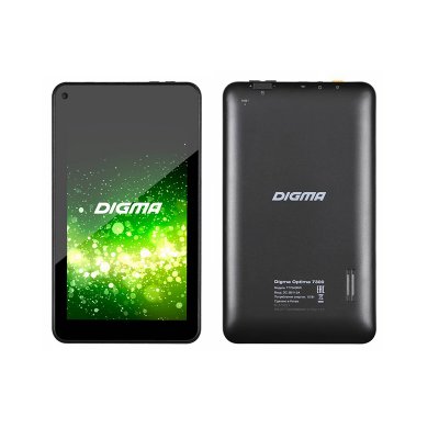  Digma Optima 7300 Black TT7045RW (RockChip RK3126 1.5 GHz/512Mb/8Gb/Wi-Fi/Cam/7.0/1024x600/A