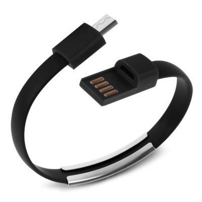   IQ Format Bracelet micro USB Black