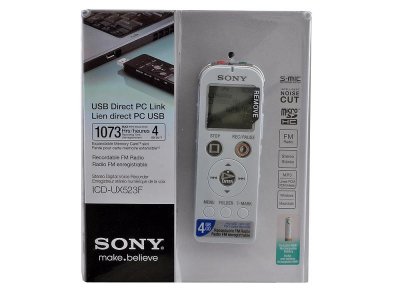   Sony ICD-UX523F 4 +MicroSD  PCM/MP3 FM- 