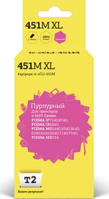  T2 IC-CCLI-451M Magenta  Canon PIXMA iP7240/MG5440/6340/MX924