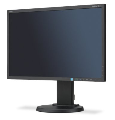 22" Nec E223W (Black-Black)    (LCD, Wide, 1680x1050, D-Sub, DVI, DP)