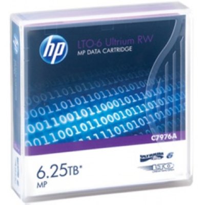   HP LTO-6 Ultrium 6.25TB RW Data Tape (C7976A)