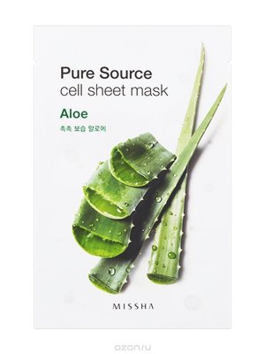 Missha       Pure Source Cell Sheet Mask (Aloe)