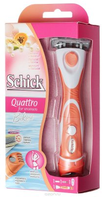 Schick   "Quattro For Women Bikini",     