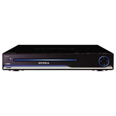  DVD Supra DVS-102X black, DivX/MPEG4, DVD, VCD, DVD-R/RW,MP-3,JPEG,, ,