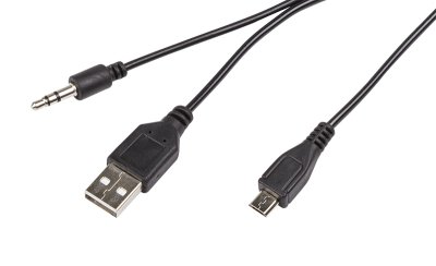  Rexant USB/AUX - MicroUSB 0.5m 18-4290