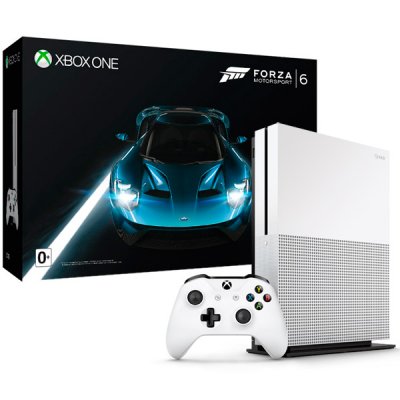   Xbox One Microsoft S 500Gb+Forza MS 6+Xbox Live 3 . (ZQ9-00013-1)