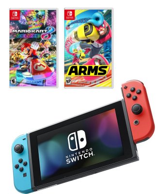   Nintendo Switch (/) + Mario Kart 8 Deluxe